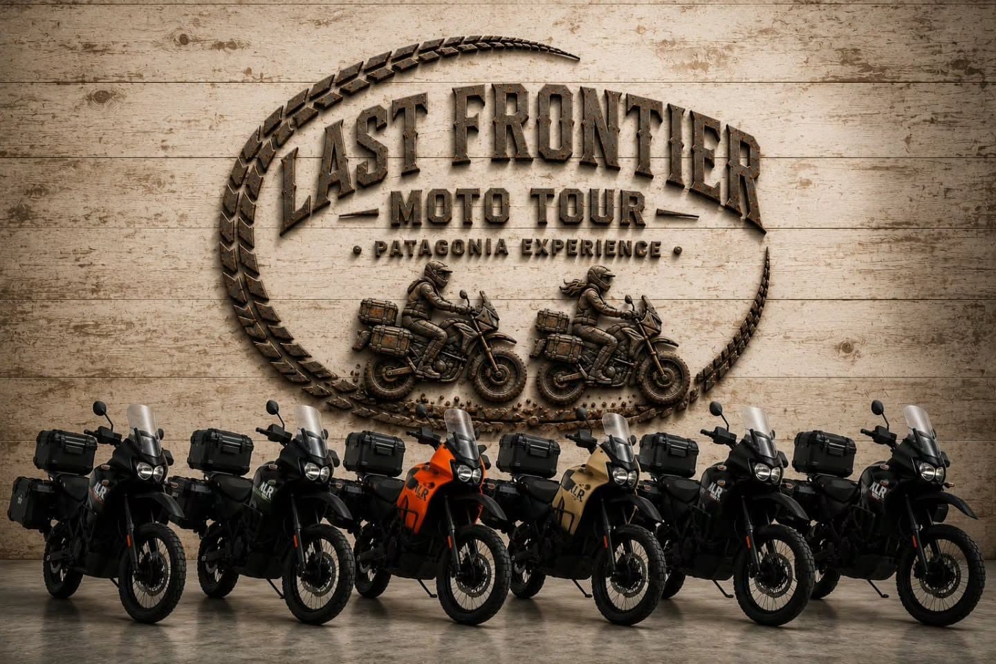 La flota de Last Frontier alineada